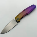 Custom Knife Factory FIF18 Tumbled Titanium Handles & M398 (In House Modified)