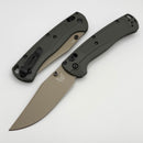 Benchmade Taggedout Deep Olive Grivory Handles & McMillan Tan Cerakote Elmax 15536TN-02