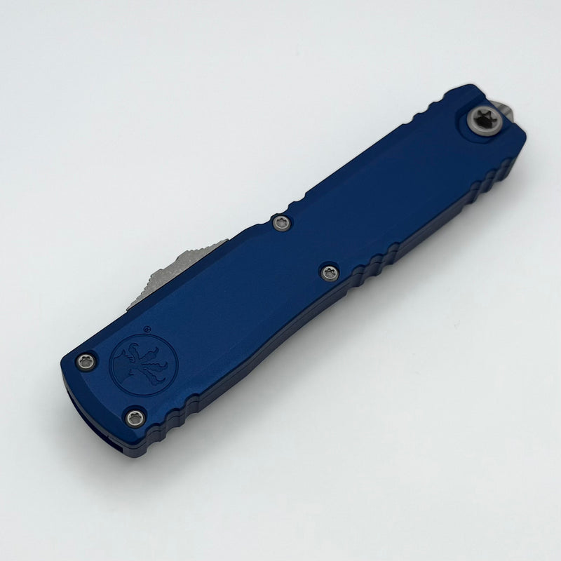 Microtech Ultratech Gen IV S/E Apocalyptic Standard w/ Navy Blue Handl