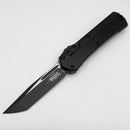 Factory Blem Microtech Glykon Black Tactical Tanto 185-1T