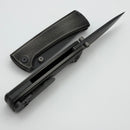 Chaves Knives RCK9 Distressed Titanium Handles & M390
