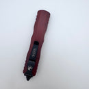 Microtech Dirac Double Edge Weathered Crimson Red 225-1WCM