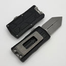 Microtech Exocet II w/ Black Aluminum Handle & Apocalyptic Spartan M390MK 1155-10AP