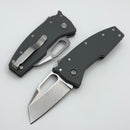 Demko Nano Shark w/ Gray GRN Handles & Shark Foot AUS10A