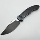 Custom Knife Factory Veksha HD ZircuTi & Crystal Ti Handles w/ Two Tone M398