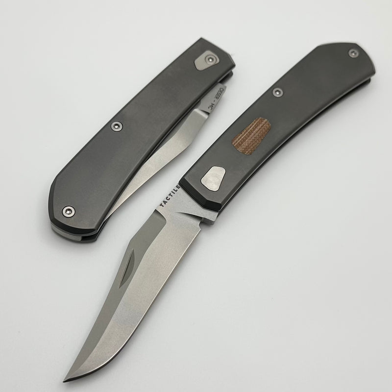 Tactile Knife Co Ranger Slipjoint Titanium Handle w/ MagnaCut