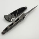 Microtech Socom Elite Manual Spear Point Apocalyptic Natural Clear Signature Series 160-10APNCSS