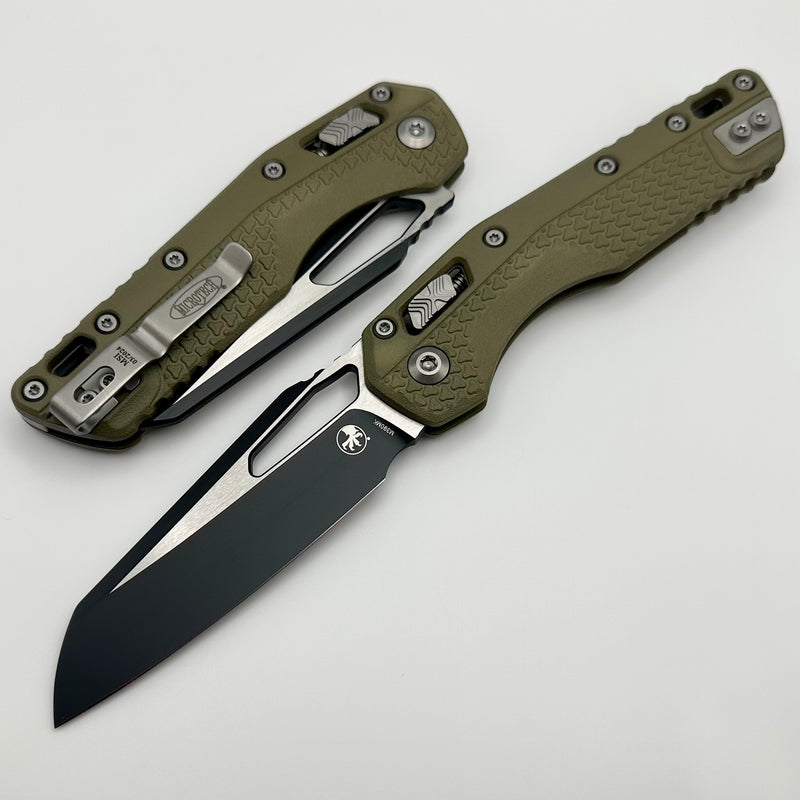 Microtech Knives MSI RAM LOK OD Green Polymer & Black M390MK 210T-1PMOD