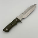 Medford Jungle Fighter 2 w/ OD Green G10 Handles & Tumbled 3V