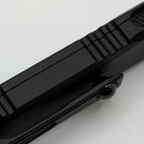 Grenade Blem Microtech Ultratech ZBP D/E Tactical w/ Black Handle 1122-1T