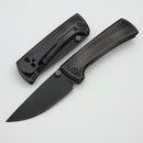Chaves Knives RCK9 Distressed Titanium Handles & M390