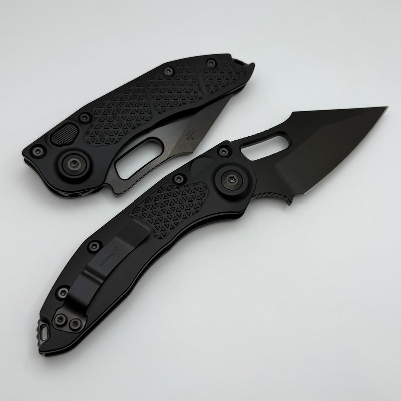 Microtech Borka Stitch DLC Shadow Signature Series 169-1DLCTSH