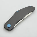 Holt Bladeworks Renegade w/ Checkered Titanium Handles & Stonewash M390 92