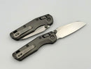 Marfione Custom MSI RAM LOK Mini Double Vapor Blast Titanium Handles w/ Double Vapor Accents & Stonewash M390MK
