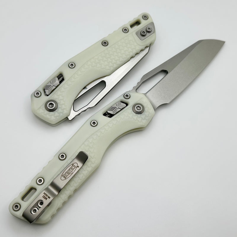 Microtech Knives MSI RAM LOK 30th Anniversary White Polymer Injection Molded & M390MK 210T-10PMWH30