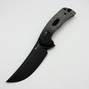 Reate Knives PL-7 Black Micarta Handles & PVD Nitro-V