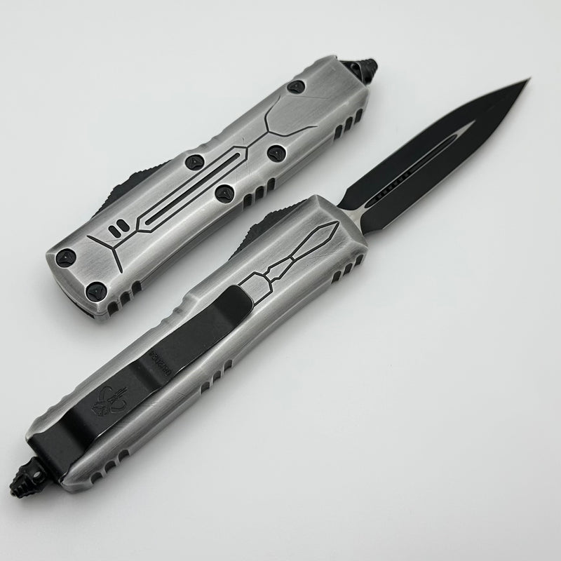 Microtech UTX-85 D/E Bounty Hunter Carbonite Signature Series 232-1BHCB