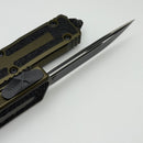 Microtech Scarab 2 Gen 3 Spine Fluted S/E Tactical Standard w/ OD Green Handle 1278-1OD