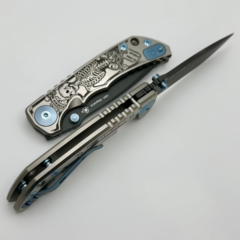 Spartan Blades Harsey Folder 2023 Memento Mori Edition