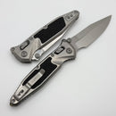 Marfione Select Microtech Socom Ram-Lok w/ Titanium Textured Inlaid Handles & Spear Point Stonewash M390MK 160RL-10SMS2