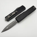 Microtech UTX-85 Gen IV w/ Black Handle & Apocalyptic D/E M390MK 12324-10AP