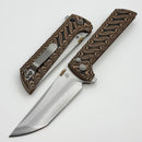 North Mountain Blade Chop2 w/ Two Tone Snakeskin G-10 Handles & SLD-Magic
