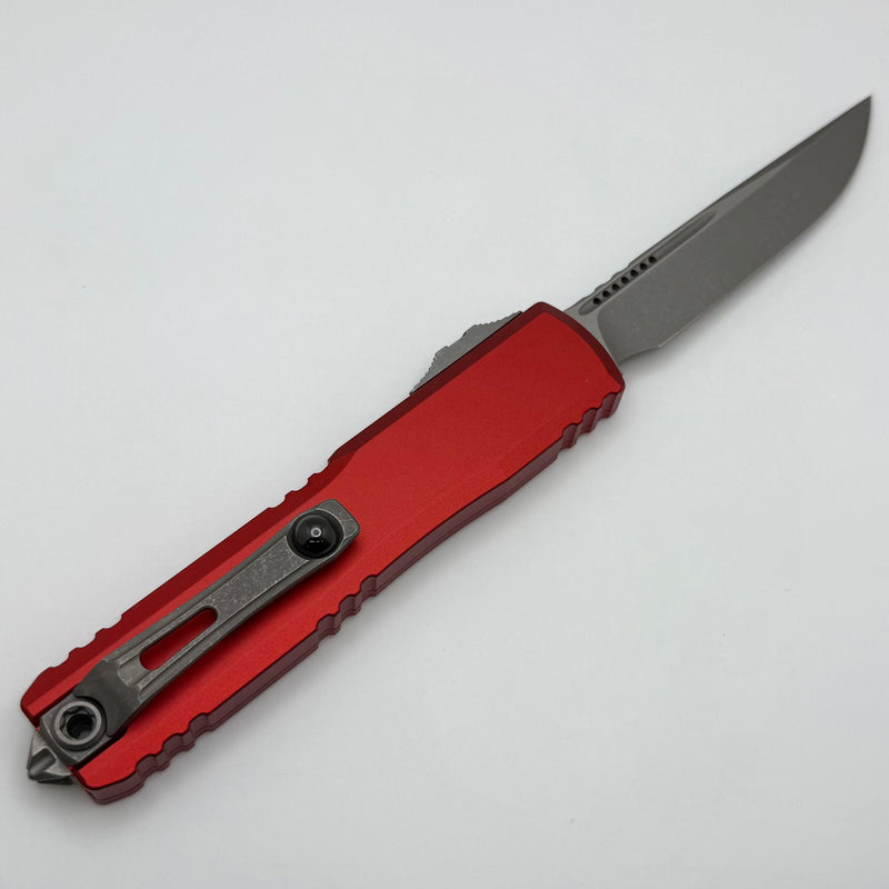 Microtech Ultratech Gen IV S/E Apocalyptic Standard w/ Red Handle 11214-10APRD