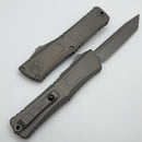Microtech Knives Combat Troodon Gen III Apocalyptic Tanto w/ Natural Clear Handle 1144-10APNC