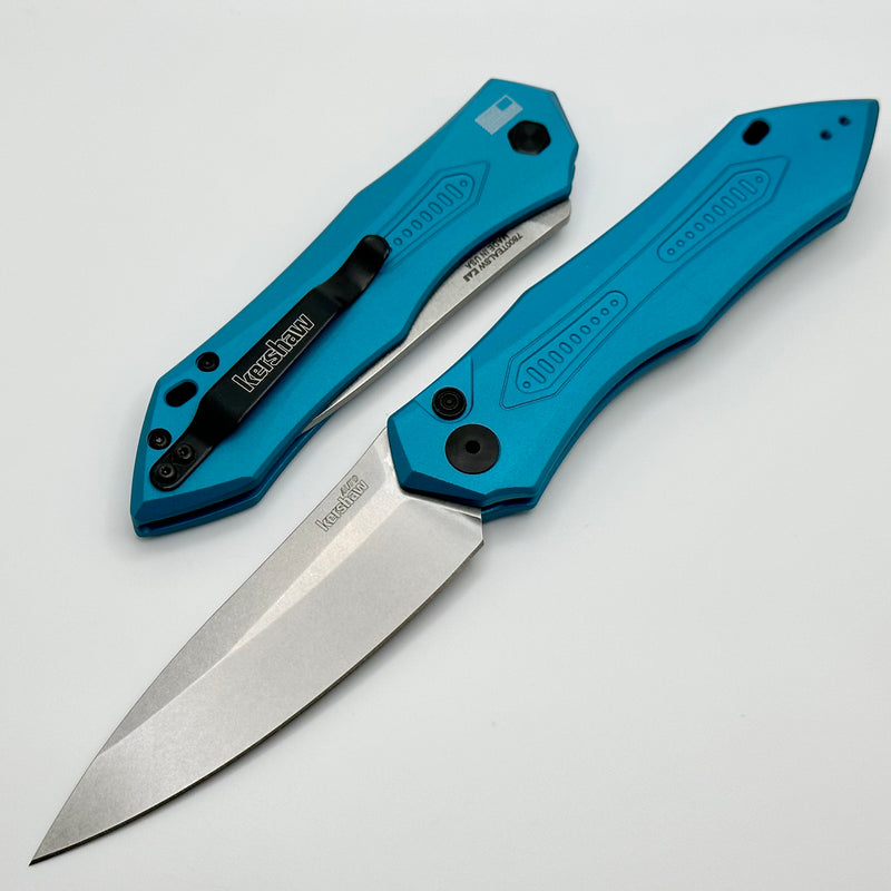 Kershaw Launch 6 Teal & CPM-154 7800TEALSW