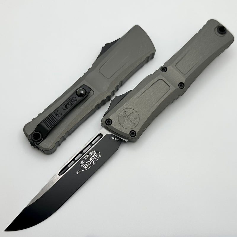 Microtech Knives Combat Troodon Gen III Natural Clear w/ Black S/E 1143-1NC