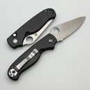 Spyderco Knives ButtonUp Carbon Fiber and 8CR13MOV Plain Edge C275CFP