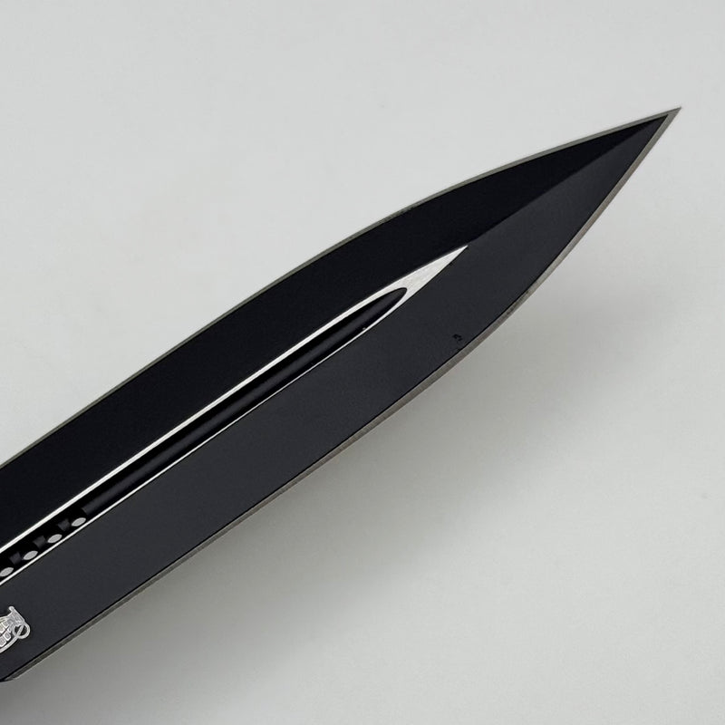 Factory Blem Microtech Ultratech Gen IV D/E Tactical Standard w/ Purple Handle 11224-1PU