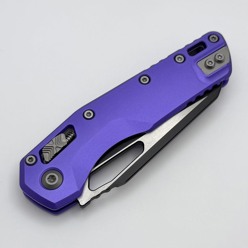 Microtech Knives MSI RAM LOK Purple Aluminum & Black M390MK 210-1PU