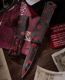 Microtech Knives Mini Hera Valentine's D/E M390MK Signature Series 1702M-1VNS