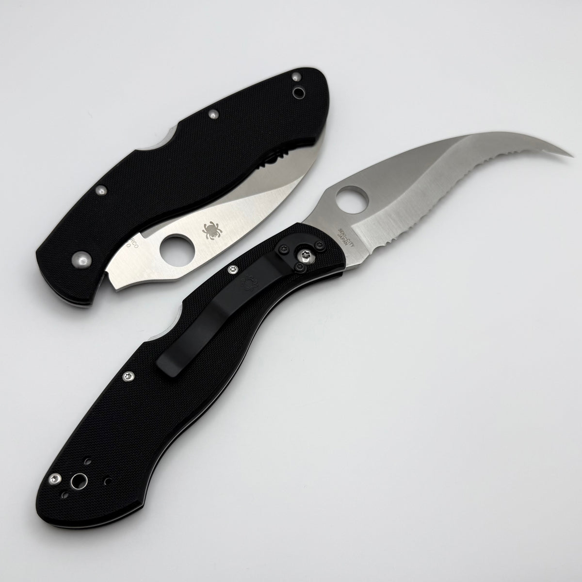 Spyderco Knives Civilian Black G-10 & VG-10 C12GS