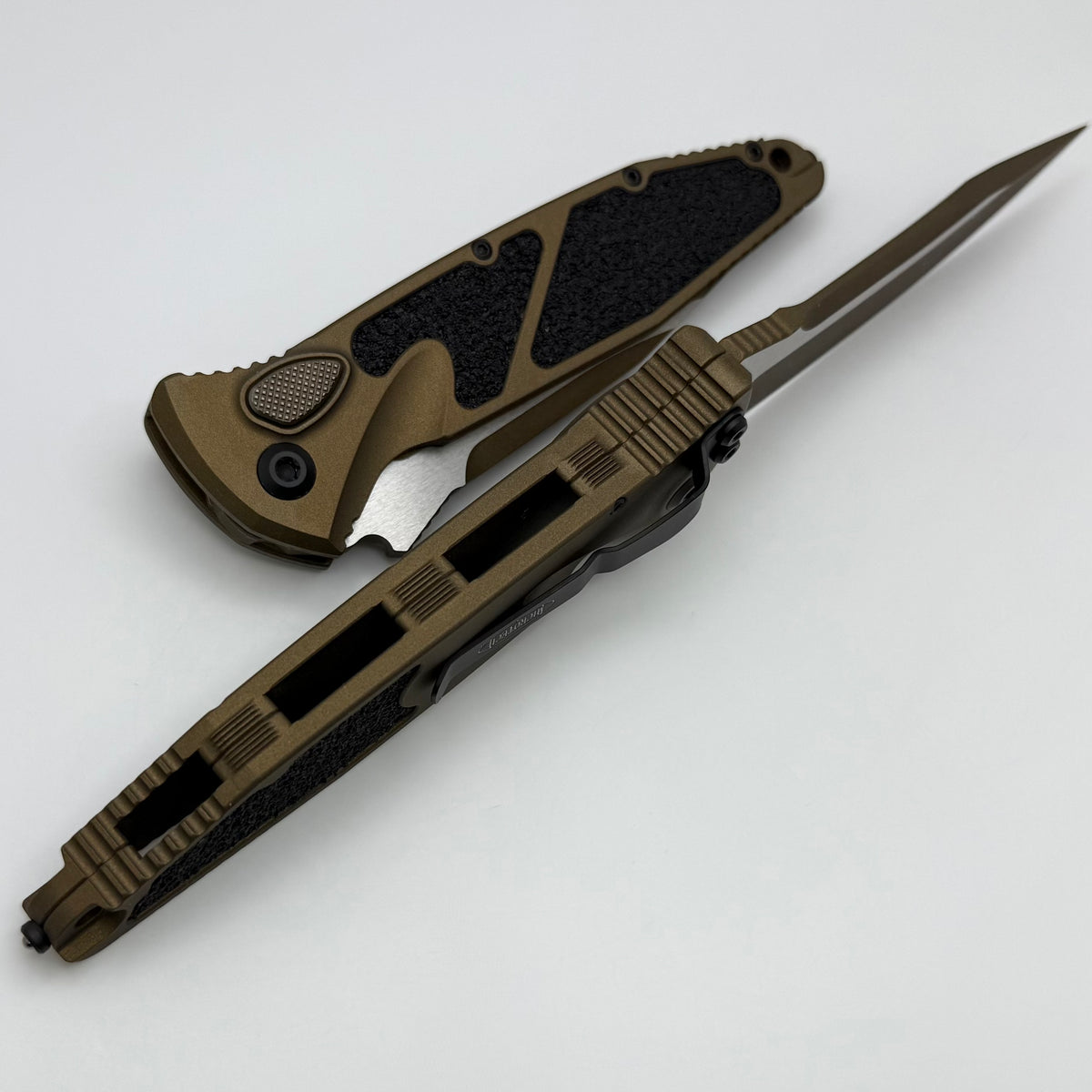 Microtech Socom Elite Auto S/E Burnt Bronze Cerakote Signature Series
