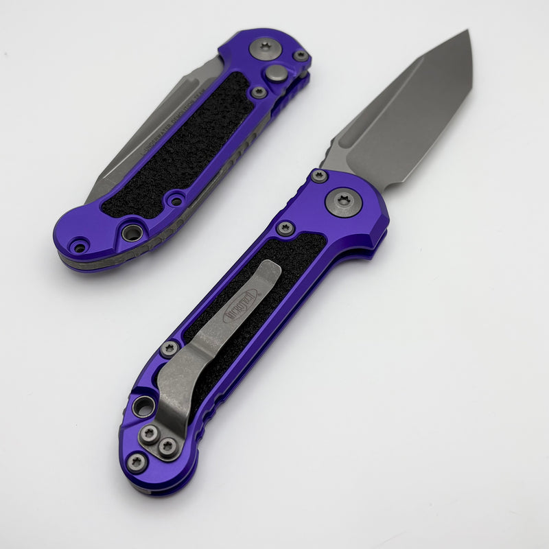 Microtech Knives LUDT Gen III Apocalyptic Tanto w/ Purple Handle 1136-10APPU