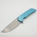 Pro-Tech Mordax Gridlock Tiffany Blue Handle & Stonewash MagnaCut BSA25.MORDAX.1
