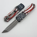 Microtech UTX-85 Gen IV w/ USA 250TH 1776-2026 Apocalyptic T/E Signature Series 12334-10APS-4J250