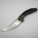 Pre Owned Custom Knife Factory Ablya w/ Bronze Titanium/Carbon Fiber/Zircuti & M390