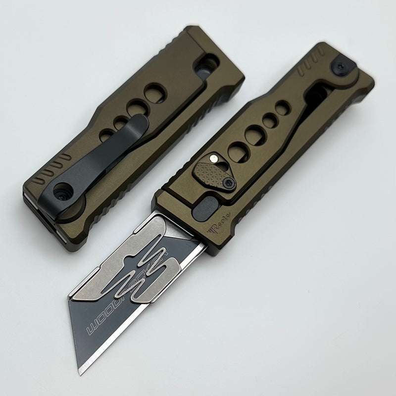 Reate EXO-U Utility Speedhole Pattern Bronze Aluminum Handle