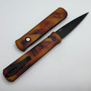 Pro-Tech Godfather w/ Del Fuego Anodized Handle & DLC 154-CM Blade 921-DF2