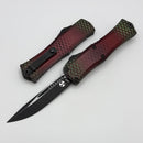 Microtech Knives Mini Hera Red X-51 w/ S/E M390MK Signature Series 1703M-1RDX51S
