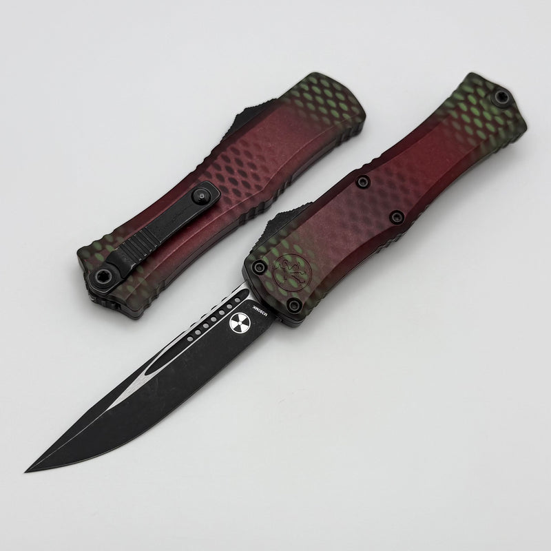 Microtech Knives Mini Hera Red X-51 w/ S/E M390MK Signature Series 1703M-1RDX51S