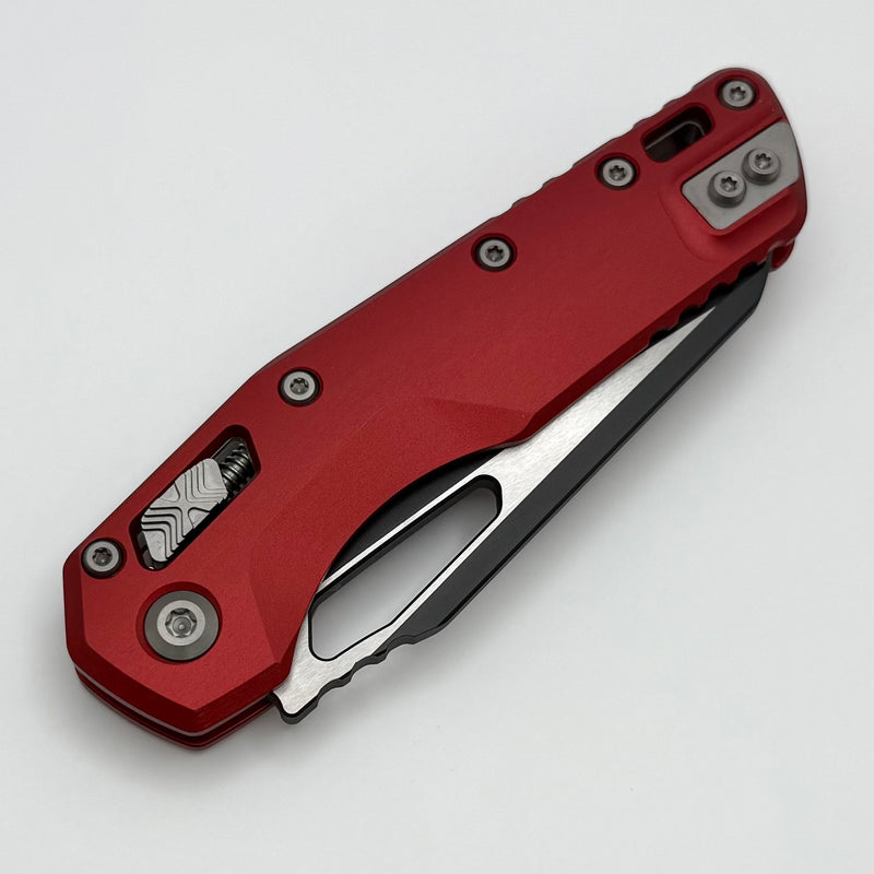 Microtech Knives MSI RAM LOK Red Aluminum & Black M390MK 210-1RD
