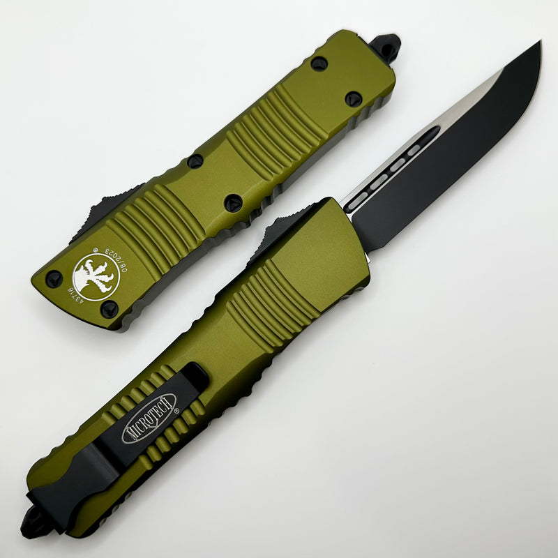 Microtech Combat Troodon Single Edge Black Standard & OD Green 143-1OD