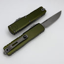 Microtech UTX-85 Gen IV w/ OD Green Handle & Apocalyptic S/E M390MK 12314-10APOD