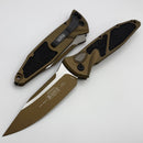 Microtech Socom Elite Auto S/E Burnt Bronze Cerakote Signature Series 160A-1UB-C19Z4
