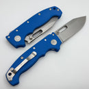 Demko Knives MG AD20 w/ Blue G10 Handles & MagnaCut Clip Point