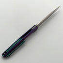 Custom Knife Factory FIF18 Tumbled Titanium Handles & M398 (In House Modified)
